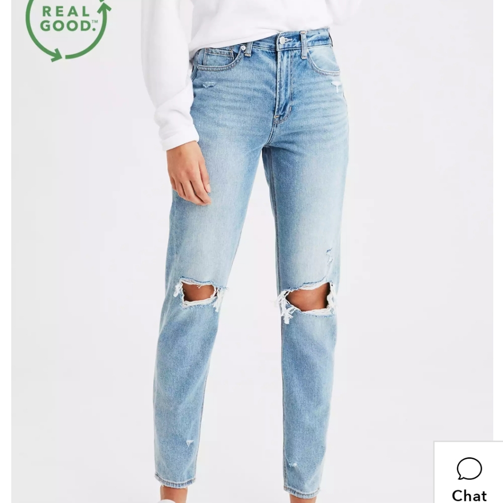 American eagle mom jeans